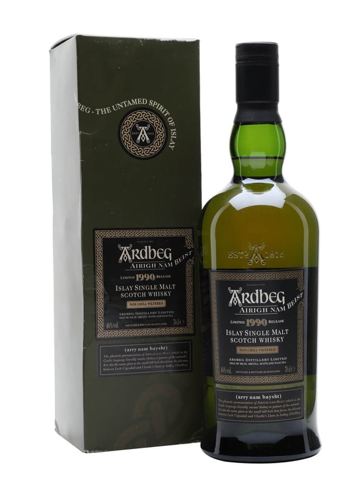 Ardbeg 1990 Airigh Nam Beist Bot.2008