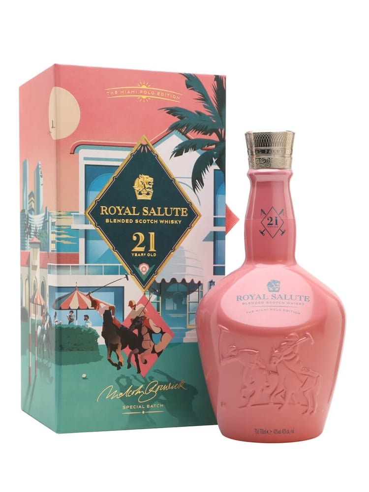 Royal Salute 21 Year Old the Miami Polo Edition