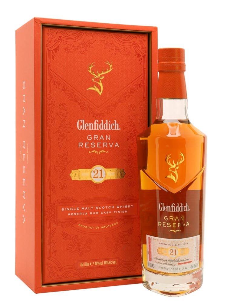 Glenfiddich 21 Year Old Gran Reserva Rum CASK Finish