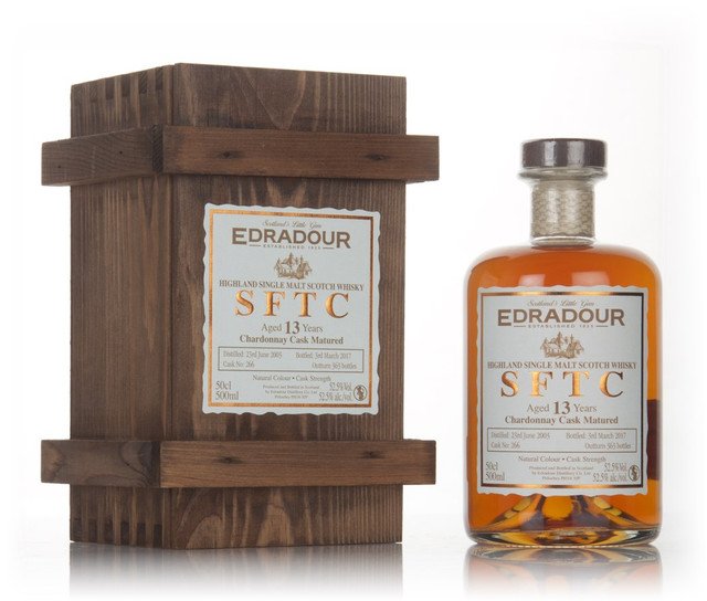 Edradour 13 Year Old 2003 (cask 266) Chardonnay Cask Matured - Straight From The Cask