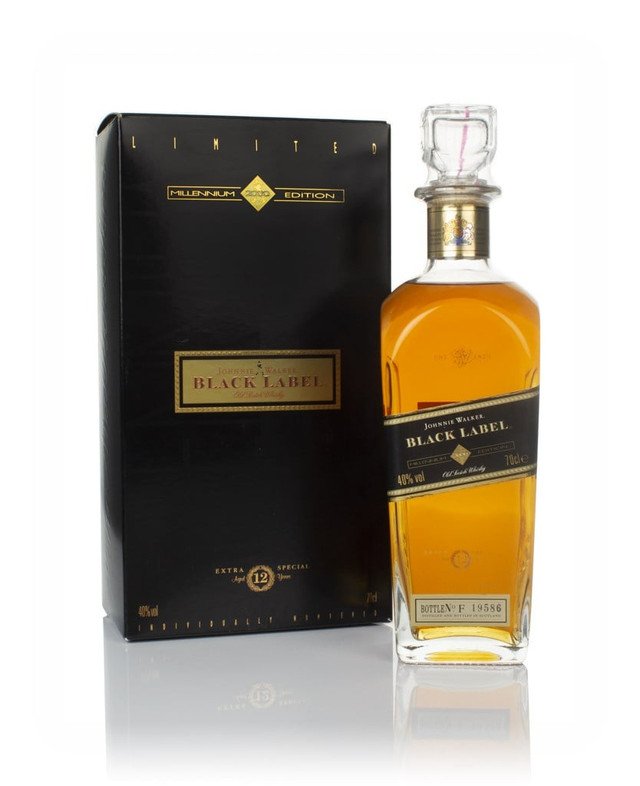 Johnnie Walker Black Label 12 Year Old - Millennium Edition