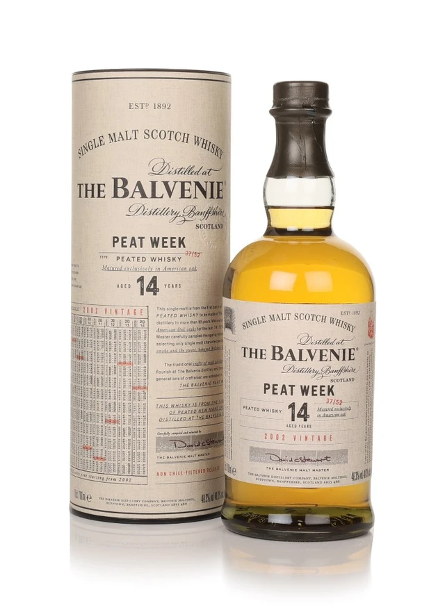 Balvenie Peat Week Aged 14 Year Old (2002 Vintage)