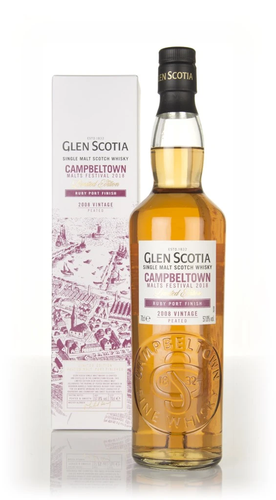 Glen Scotia 2008 (Peated Ruby Port Finish) - Campbeltown Malts Festival 2018