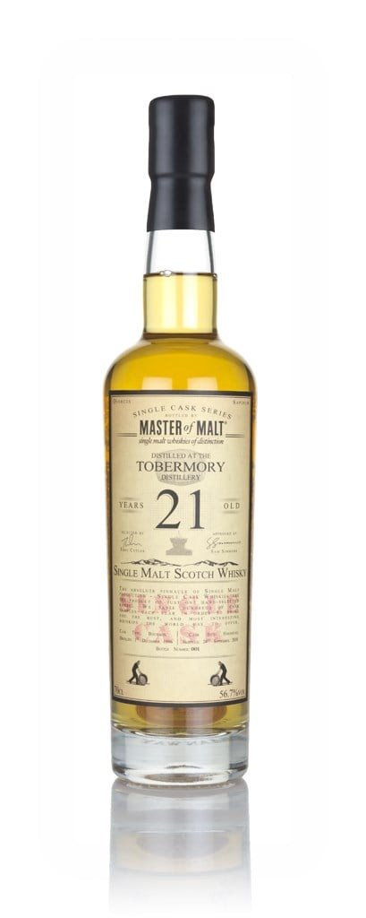 Master of Malt Tobermory 21 Year Old 1996 Single Cask (Master of Malt)