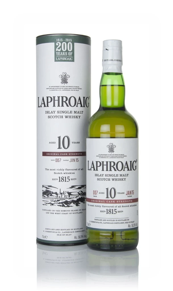 Laphroaig 10 Year Old Cask Strength Batch 007