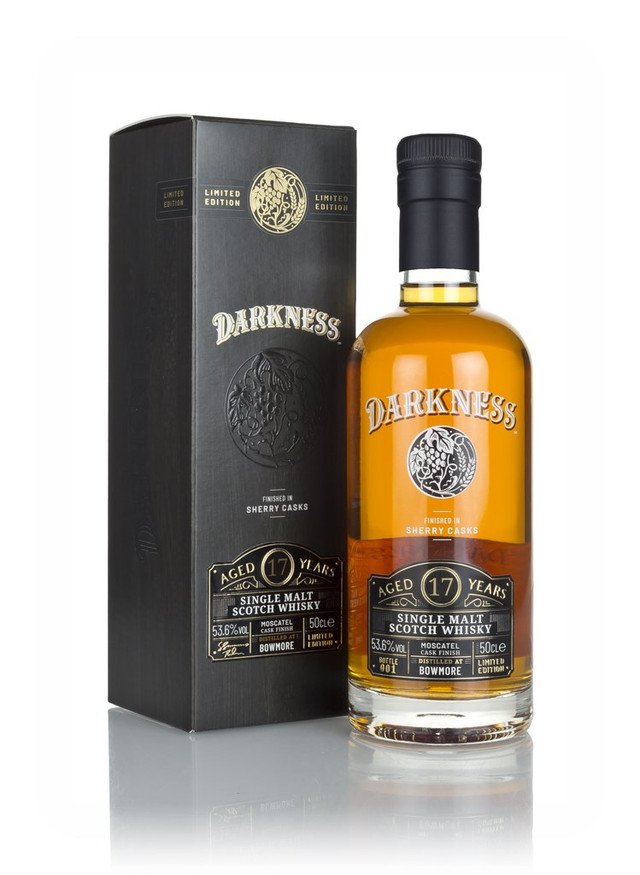 Darkness Bowmore 17 Year Old Moscatel Cask Finish (Darkness)