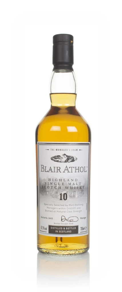 Blair Athol 10 Year Old - The Manager's Dram 2019